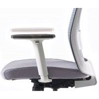 Кресло Bestuhl S30 с подголовником синий/черное основание купить в Минске