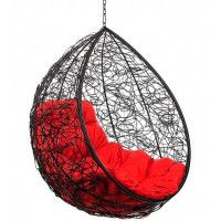 Подвесное кресло-кокон без стойки BiGarden Tropica Black BS (Тропика) Подвесное кресло-кокон без стойки BiGarden Tropica Black BS (Тропика)