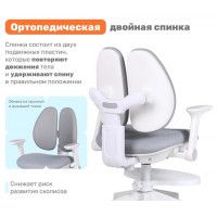 Кресло ортопедическое Yoka Niko (Нико) серый купить в Минске Кресло ортопедическое Yoka Niko (Нико) серый купить в Минске