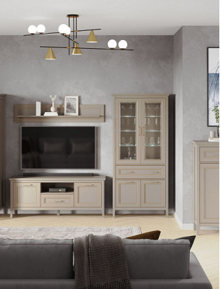 Стол письменный Classic BIU1D1S 120*65*77 глиняный серый