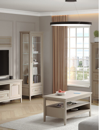 Стол письменный Classic BIU1D1S 120*65*77 глиняный серый
