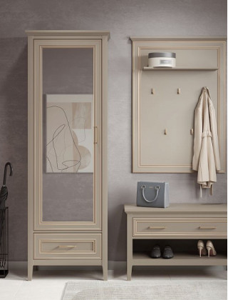 Стол письменный Classic BIU1D1S 120*65*77 глиняный серый