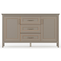 Тумба Classic KOM2D3S 158*40,5*158 глиняный серый