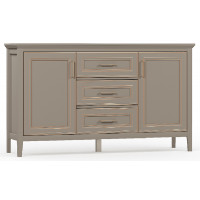 Тумба Classic KOM2D3S 158*40,5*158 глиняный серый