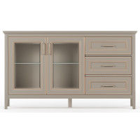 Тумба Classic KOM2W3S 158*40,5*93 глиняный серый