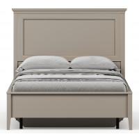 Кровать Classic LOZ120х200 М 120*200 глиняный серый (с металлическим основанием)