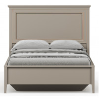 Кровать Classic LOZ120х200 Д 120*200 глиняный серый (с гибким основанием)