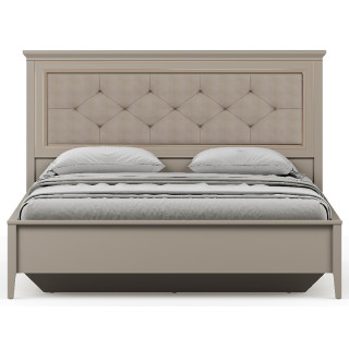 Кровать Classic LOZ160х200 160*200 глиняный серый (с подъемным механизмом) с мягким изголовьем Кровать Classic LOZ160х200 160*200 глиняный серый (с подъемным механизмом) с мягким изголовьем