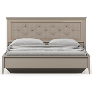Кровать Classic LOZ180х200 Д 180*200 глиняный серый (с гибким основанием) с мягким изголовьем Кровать Classic LOZ180х200 Д 180*200 глиняный серый (с гибким основанием) с мягким изголовьем
