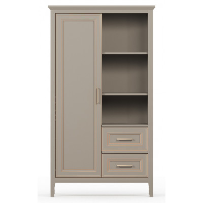 Шкаф Classic REG1D2S 95*40.5*170 глиняный серый Шкаф Classic REG1D2S 95*40.5*170 глиняный серый