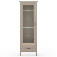 Шкаф Classic REG1W1SZK 68*40.5*203 глиняный серый (с подсветкой)