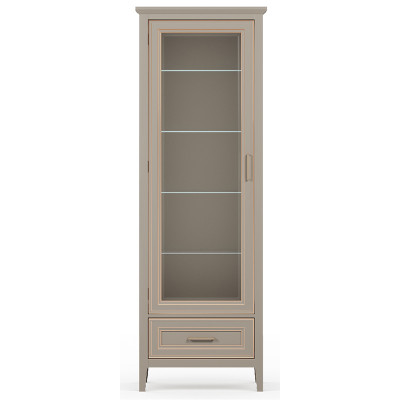 Шкаф Classic REG1W1SZK 68*40.5*203 глиняный серый Шкаф Classic REG1W1SZK 68*40.5*203 глиняный серый