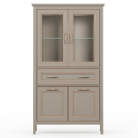 Шкаф Classic REG2W2D1S/170 95*40.5*170 глиняный серый