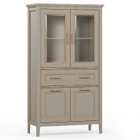 Шкаф Classic REG2W2D1S/170 95*40.5*170 глиняный серый