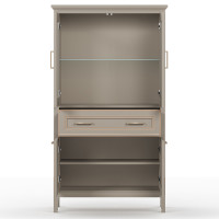 Шкаф Classic REG2W2D1S/170 95*40.5*170 глиняный серый