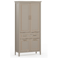 Шкаф Classic REG4D1S 95*40.5*203 глиняный серый