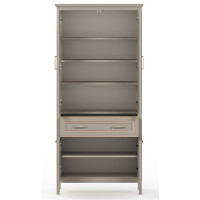 Шкаф Classic REG4D1S 95*40.5*203 глиняный серый