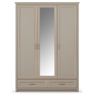 Шкаф Classic SZF2D1L2S 163*62.5*231 глиняный серый