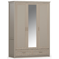Шкаф Classic SZF2D1L2S 163*62.5*231 глиняный серый