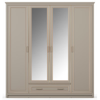 Шкаф Classic SZF2D2L1S 213*62.5*231 глиняный серый