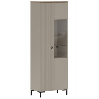 Шкаф Domenica REG1D1W 70*41*199 глиняный серый