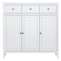 Тумба Ewa KOM3D3S 134.5*37*133 белый