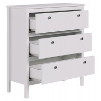 Комод Ewa KOM3S 90*37*98 белый купить в Минске