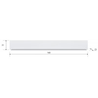 Полка Ewa POL 160*23*23 белый купить в Минске