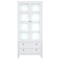 Шкаф Ewa REG2W2S 90*37*201 белый (с подсветкой)