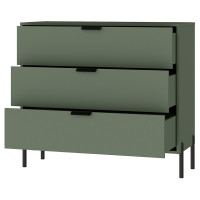 Комод Paloma KOM3S 104,5*41*91,5 дымчатый зеленый купить в Минске