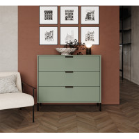 Комод Paloma KOM3S 104,5*41*91,5 дымчатый зеленый купить в Минске