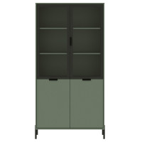 Шкаф Paloma REG2W2D 104,5*41*202,5 дымчатый зеленый купить в Минске