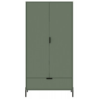 Шкаф Paloma SZF2D1S 104,5*63*202,5 дымчатый зеленый купить в Минске