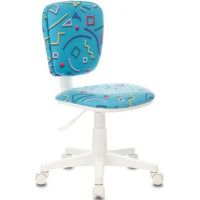 Офисное кресло Бюрократ CH-W204NX ткань голубой Sticks