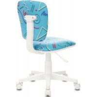 Офисное кресло Бюрократ CH-W204NX ткань голубой Sticks купить в Минске