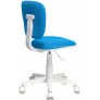 Офисное кресло Бюрократ CH-W204NX ткань голубой TW-55