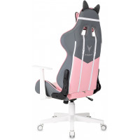 Кресло Бюрократ Knight Catzy серый/розовый купить в Минске