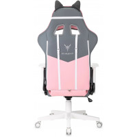 Кресло Бюрократ Knight Catzy серый/розовый купить в Минске