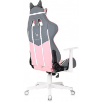 Кресло Бюрократ Knight Catzy серый/розовый купить в Минске