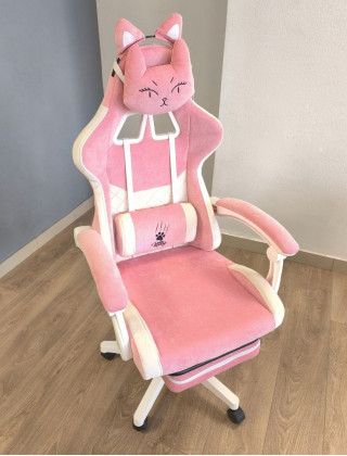 Кресло Бюрократ Knight Kitty W розовый купить в Минске