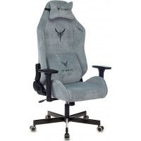 Кресло Бюрократ Knight N1 серо-голубой