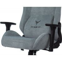 Кресло Бюрократ Knight N1 серо-голубой купить в Минске