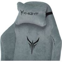 Кресло Бюрократ Knight N1 серо-голубой купить в Минске
