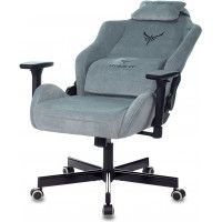 Кресло Бюрократ Knight N1 серо-голубой купить в Минске