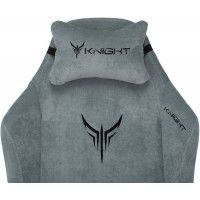 Кресло Бюрократ Knight N1 серо-голубой купить в Минске