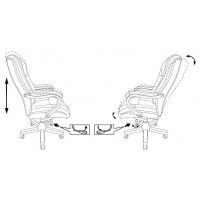 Кресло Бюрократ T-9926 Walnut купить в Минске