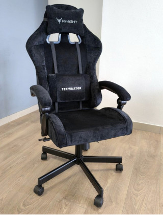 Кресло Бюрократ Knight Terminator черный купить в Минске