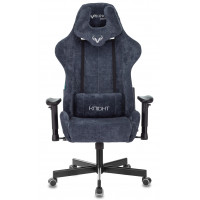 Кресло Бюрократ Viking Knight синий, серо-голубой купить в Минске