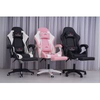 Вибромассажное кресло Calviano 1584 экокожа черно-белый купить в Минске