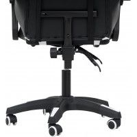 Вибромассажное кресло Calviano 1584 экокожа черно-белый купить в Минске